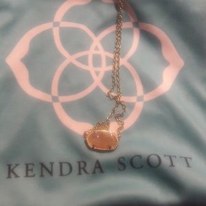 Kendra Scott Iridescent Drusy Necklace